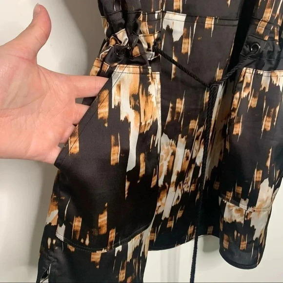 Derek Lam Drawstring Waist Tunic Dress Size Large - Picture 6 of 9